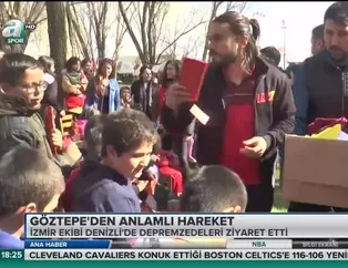Göztepe'den anlamlı ziyaret