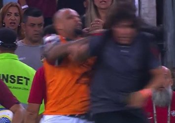 Felipe Melo'dan skandal hareket! Maçın sonunda...