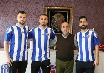 Ankaraspor'dan 3 transfer daha!
