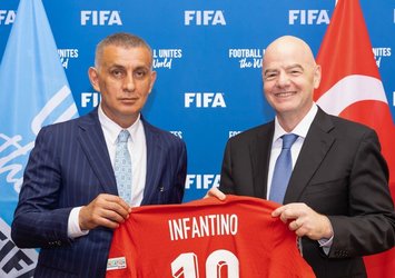 Hacıosmanoğlu ile Infantino bir arada!