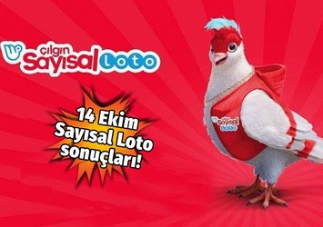 İşte Çılgın Sayısal Loto sonuçları!