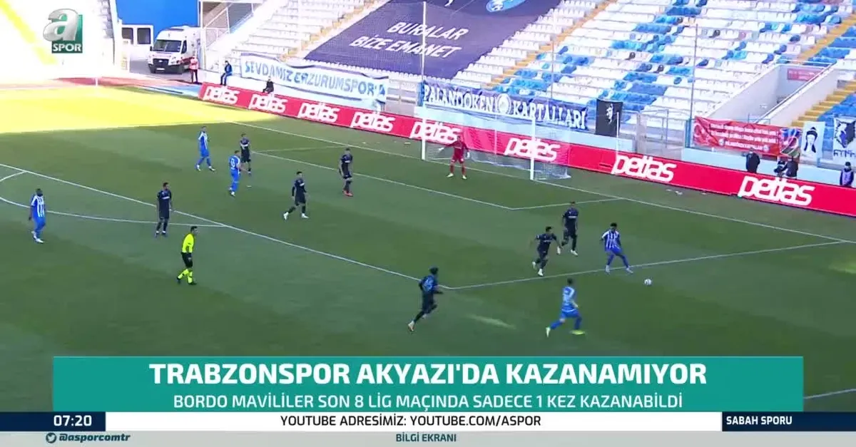 Trabzonspor Akyazı'da kazanamıyor
