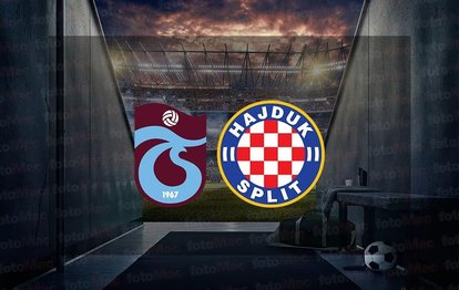 Trabzonspor - Hajduk Split maçı | CANLI