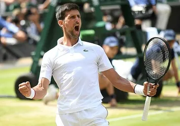 Wimbledon'da ilk finalist Djokovic