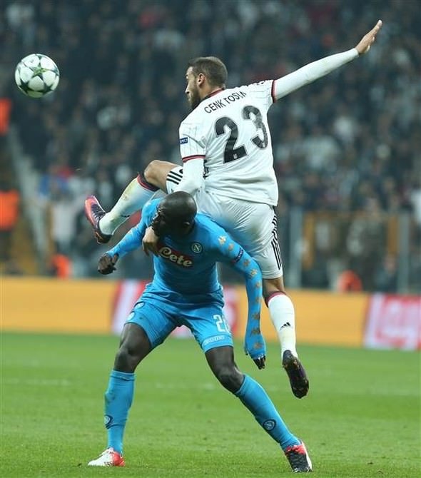 Beşiktaş-Napoli maçından unutulmaz fotoğraflar
