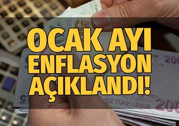 OCAK AYI ENFLASYON ORANI AÇIKLANDI! 📌