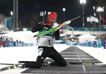 Laura Dahlmeier tarihe geçti