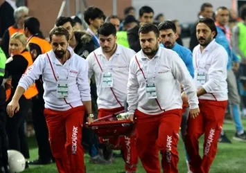 Trabzonspor'da sakatlık şoku! Hastaneye kaldırıldı...