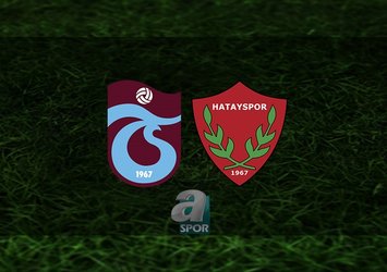 Trabzonspor Hatayspor'u konuk edecek!