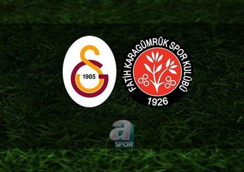 Galatasaray - Karagümrük | CANLI
