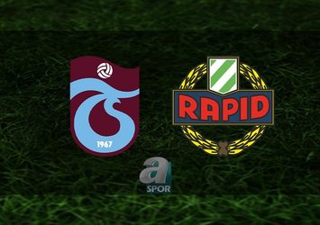 Trabzonspor - Rapid Wien yayın bilgileri!