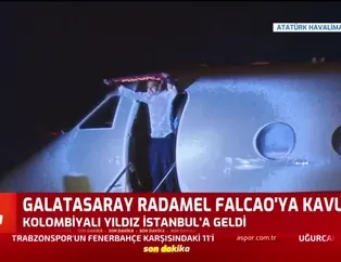 Radamel Falcao taraftarlarla buluştu! İşte ilk görüntüler...