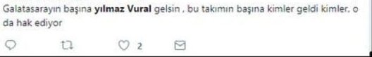 Galatasaray’da Yılmaz Vural çılgınlığı