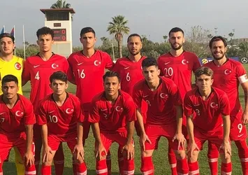 U19 takımı galip: 4-1