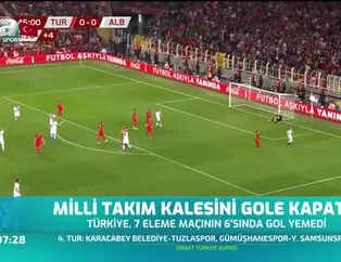 Milli Takım kalesini gole kapattı