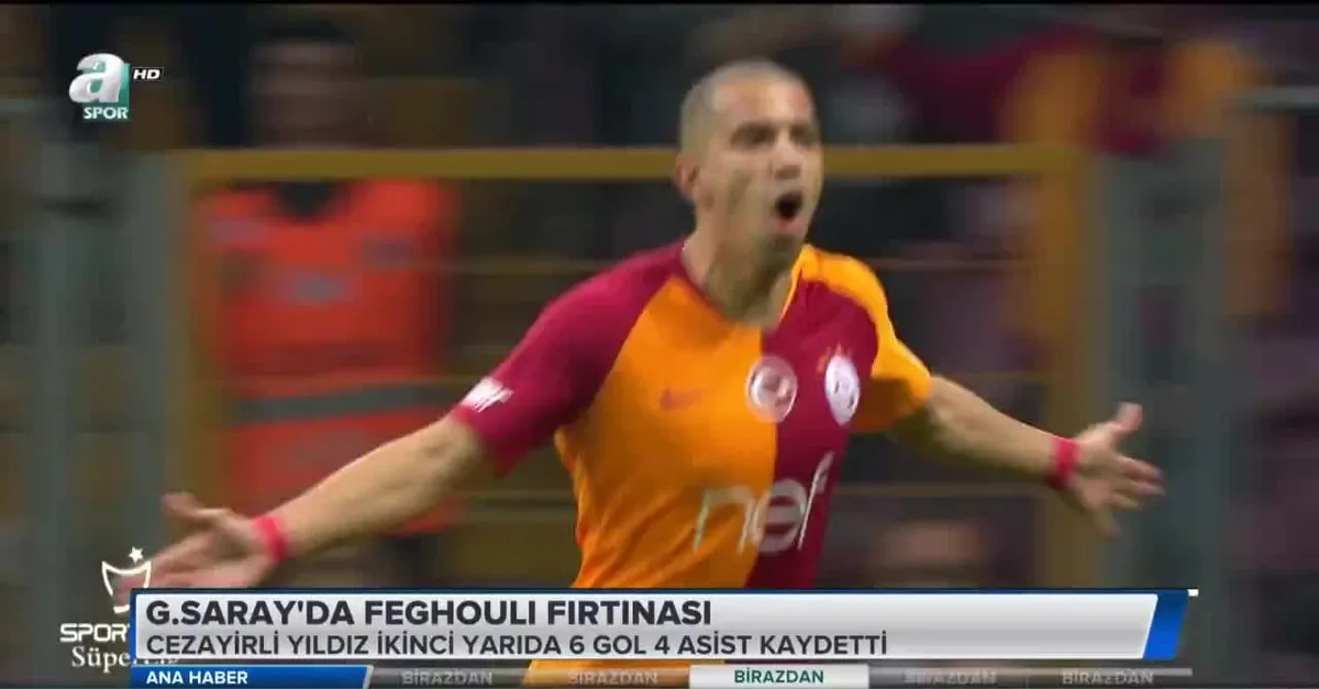Galatasaray'da Feghouli fırtınası