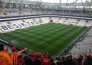 Galatasaray taraftarı Vodafone Arena'da