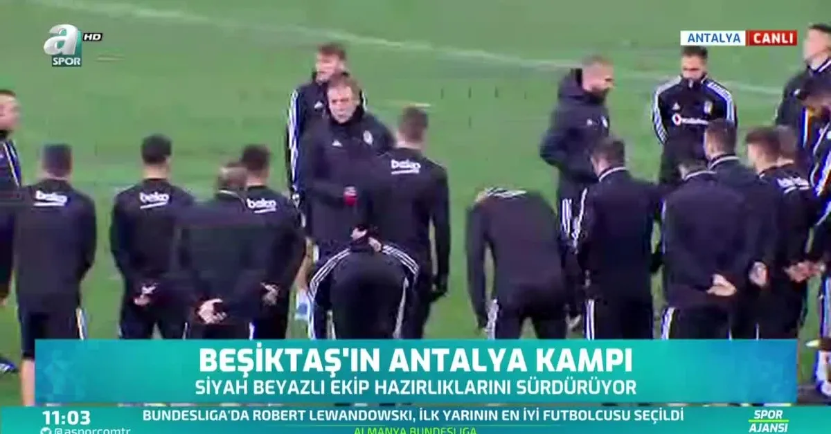 Beşiktaş'ın Antalya kampı