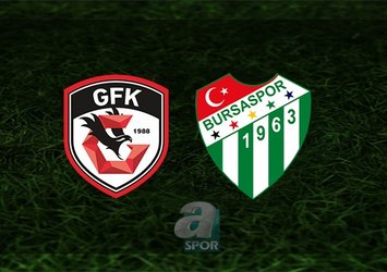 Gaziantep FK - Bursaspor maçı saat kaçta?