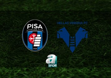 Pisa - Hellas Verona maçı saat kaçta ve hangi kanalda? | İtalya Serie A Pisa - Hellas Verona maçı CANLI izle!