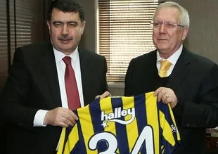 Vali Şahin'den Aziz Yıldırım'a ziyaret