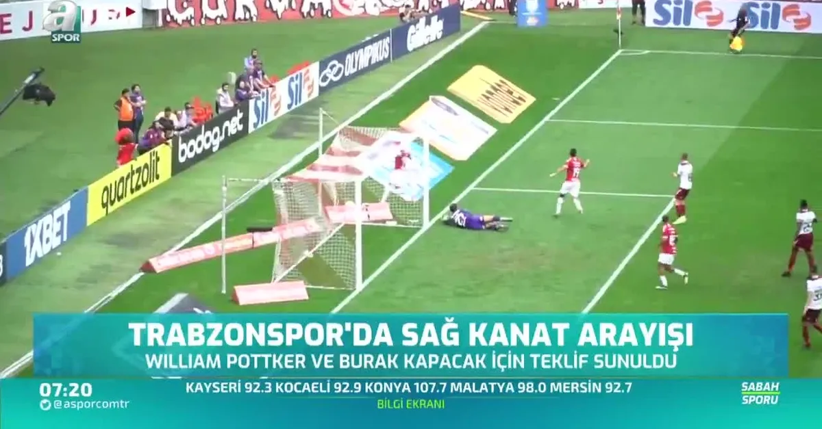 Trabzonspor'da sağ kanat arayışı
