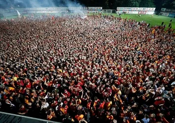 Galatasaray tribünde de şampiyon