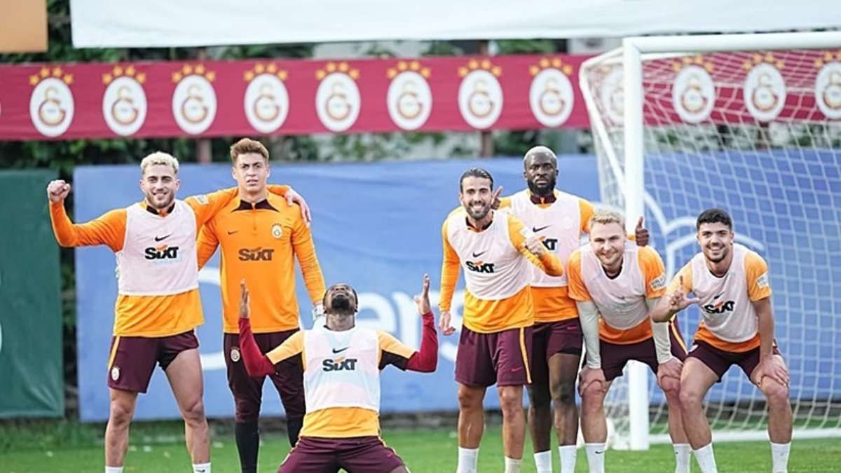 Galatasaray'ın Siltaş Yapı Pendikspor maçı hazırlıkları sürüyor!