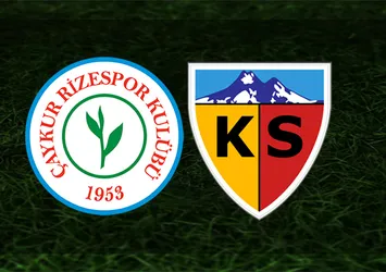 Rizespor - Kayserispor | CANLI