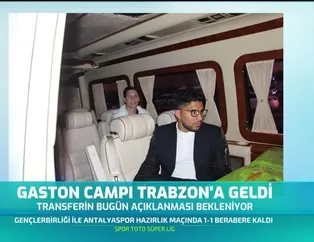 Gaston Campi Trabzon'a geldi