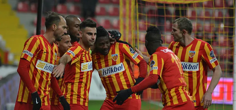 Kayserispor 45 kez kart gördü