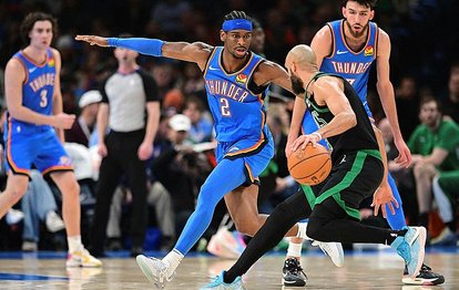 NBA’de Boston Celtics’i Oklahoma City Thunder durdurdu