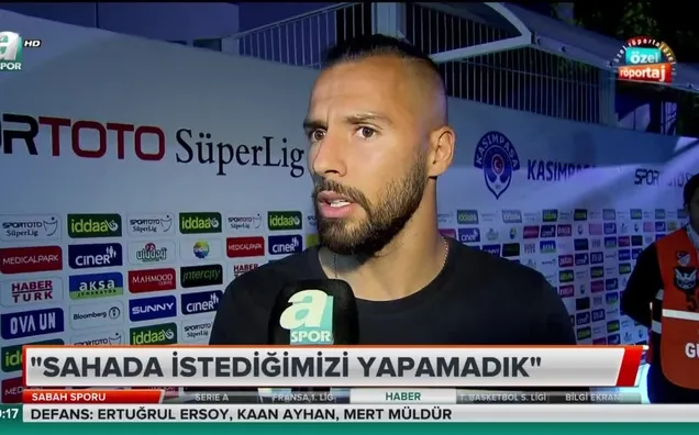 Yasin Öztekin: İlk yarı kötü oynadık