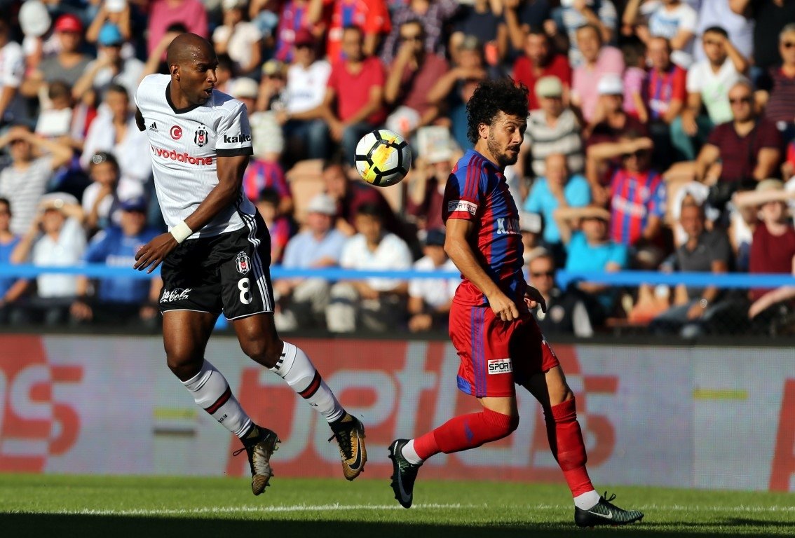 Karabükspor - Beşiktaş maçından kareler