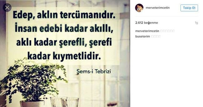 Fatih Terim’in kızından Arda Turan’a ağır gönderme!