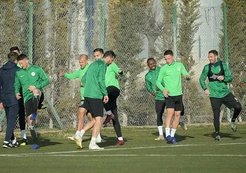 Konyaspor'da Kayserispor maçı hazırlıkları