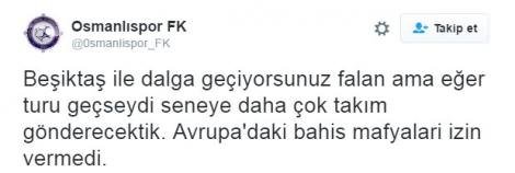 Twitter’da Beşiktaş isyanı