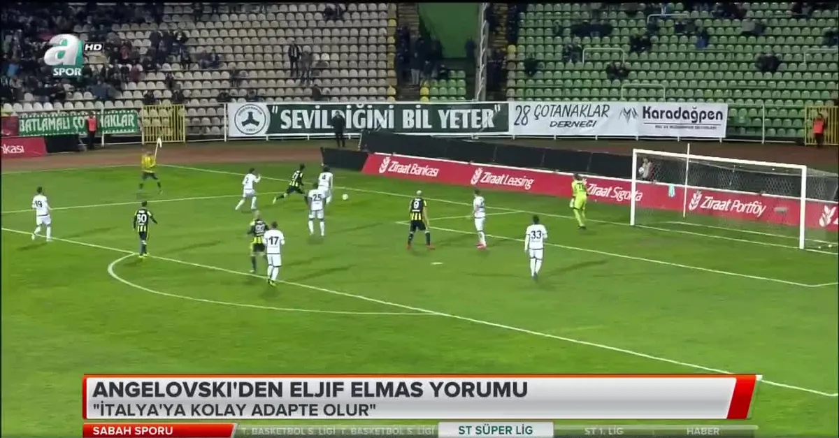 Angelovski'den Eljif Elmas yorumu
