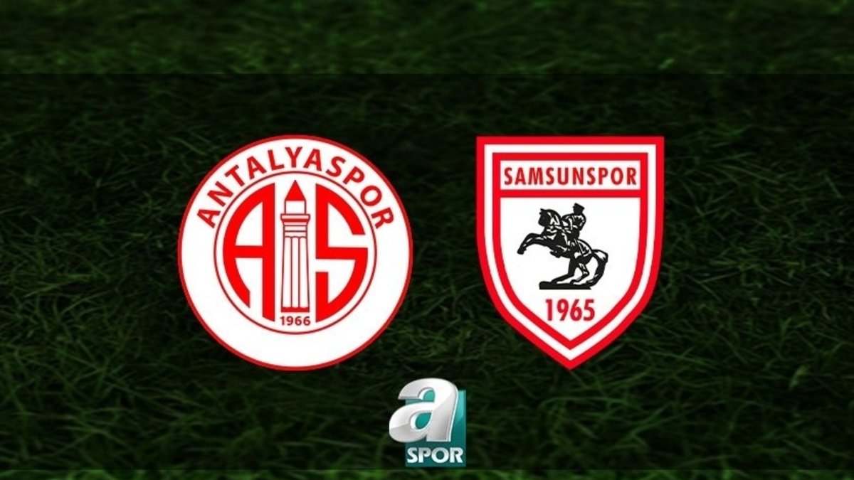 Onvo Antalyaspor - Reeder Samsunspor maçı CANLI | Trendyol Süper Lig canlı anlatım