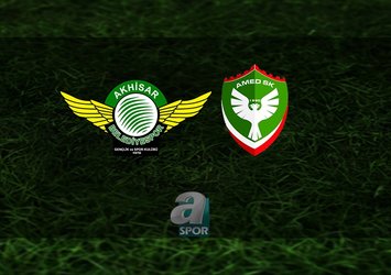 Akhisarspor - Amedspor maçı CANLI İZLE