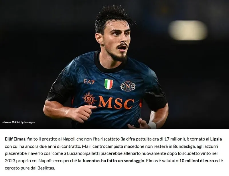 Beşiktaş'tan Eljif Elmas hamlesi! Transferi böyle duyurdular - 1
