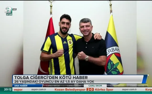 Tolga Ciğerci'den kötü haber