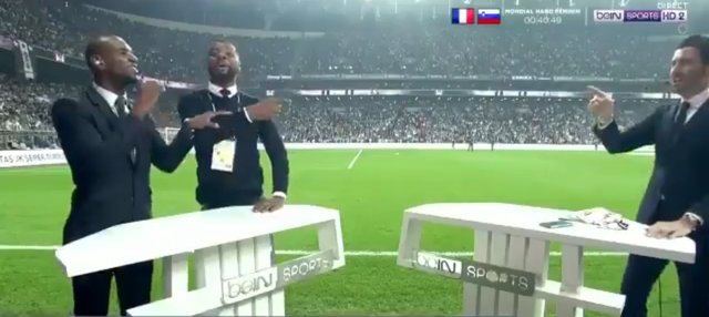 Pascal Nouma’dan canlı yayında çirkin hareket