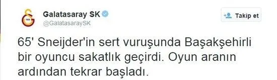 G.Saray'dan Emre Belözoğlu'na sansür - 1