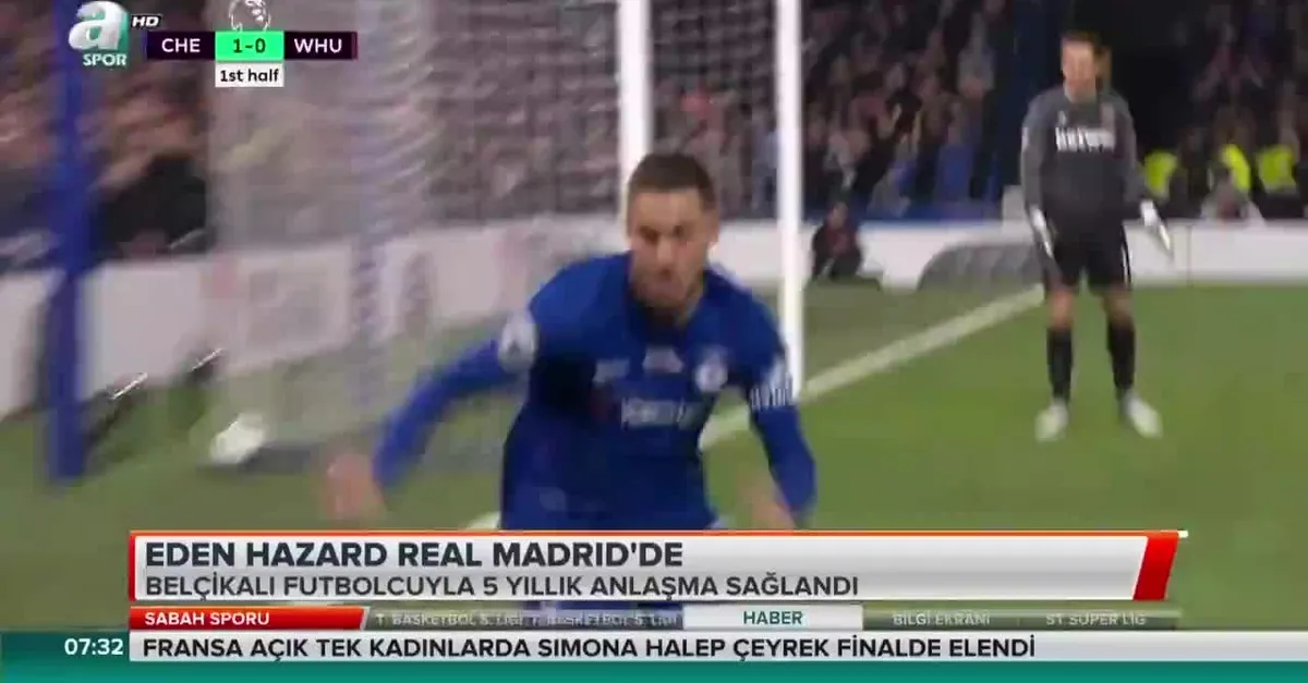 Eden Hazard Real Madrid'de