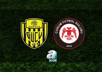 MKE Ankaragücü-Çorum FK maçı saat kaçta?
