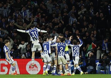 Real Sociedad evinde Barcelona'yı yıktı!