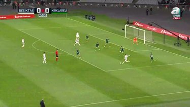GOL | Beşiktaş 1-0 Kırklarelispor