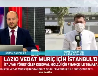 Lazio Vedat Muriqi için İstanbul'da