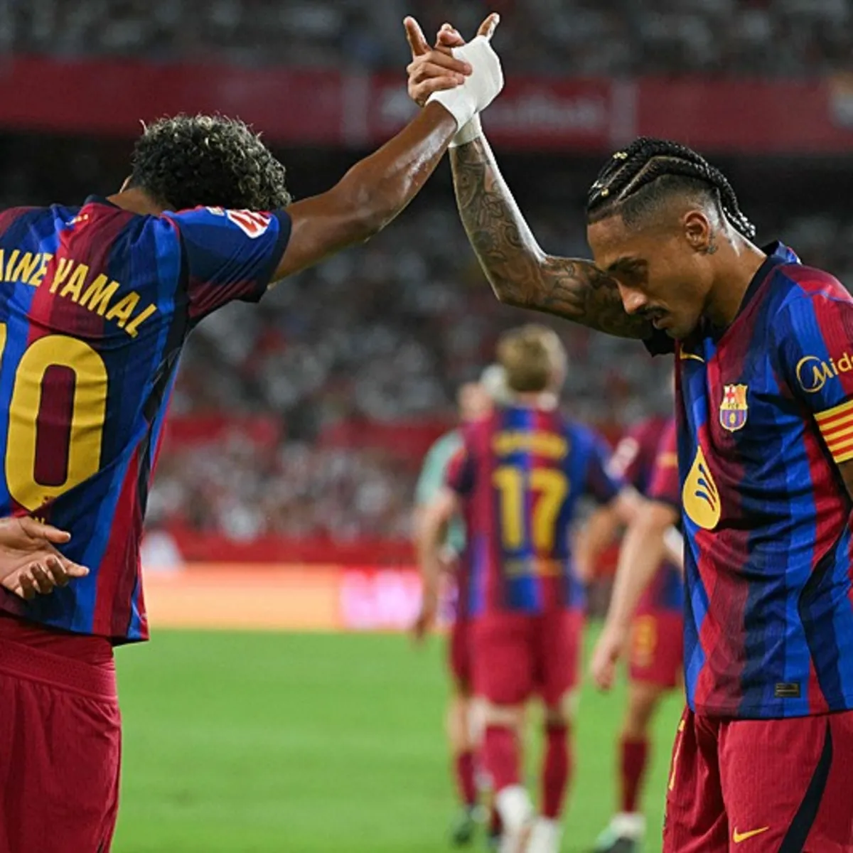 Barcelona deplasmanda Sevilla'yı yıktı!